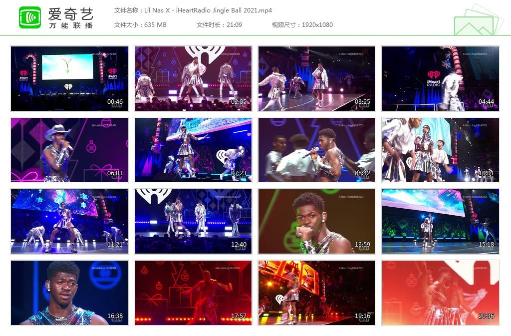 Lil Nas X - iHeartRadio Jingle Ball 2021, 103.8 MB