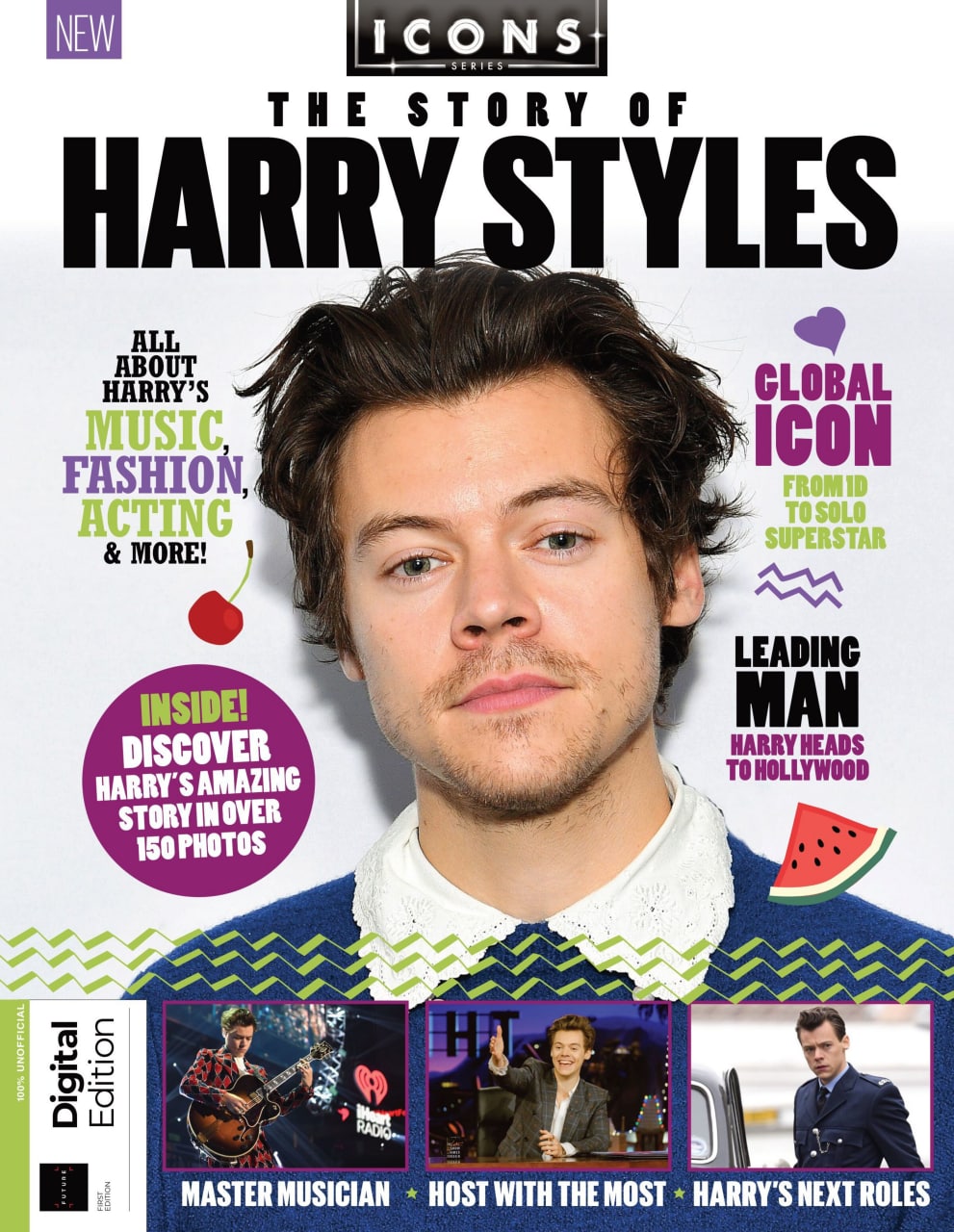 Icons The Story Of Harry Styles First Edition 2021  25.2M